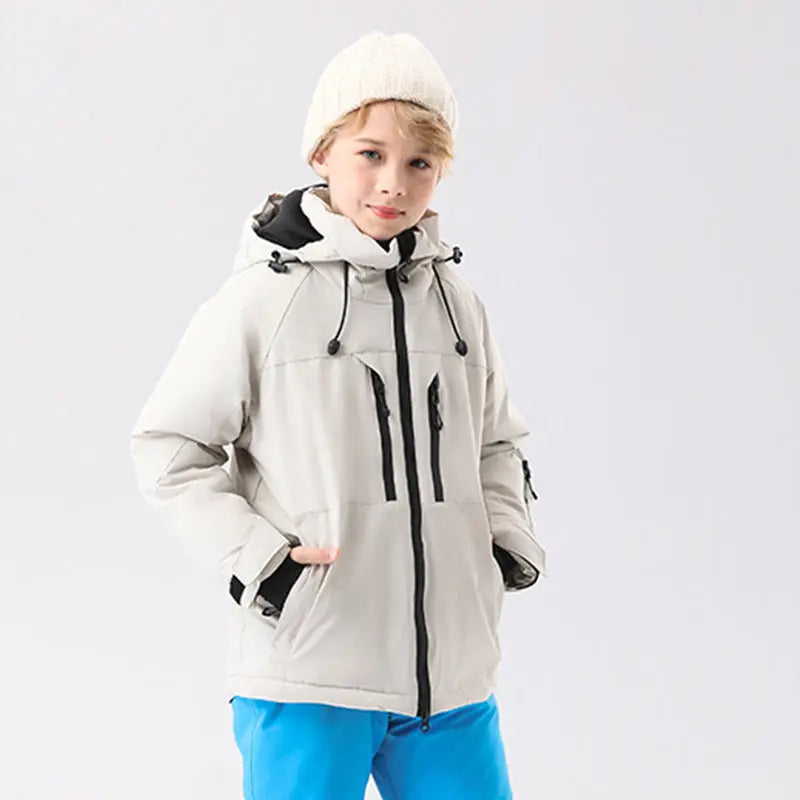 Riuiyele Girl Ski Shell Jackets Windproof 