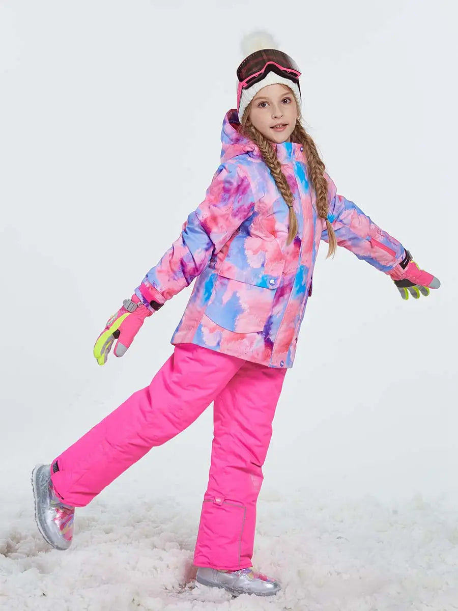 Riuiyele Girl' Ski Snowboarding Insulated Jacket 