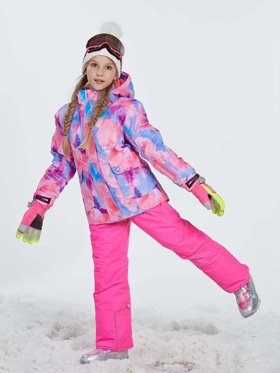 Riuiyele Girl' Ski Snowboarding Insulated Jacket 