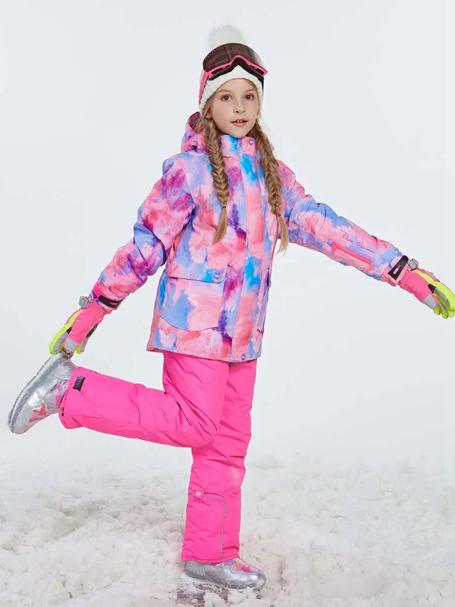 Riuiyele Girl' Ski Snowboarding Insulated Jacket 