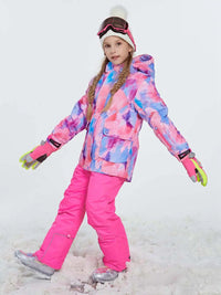 Riuiyele Girl' Ski Snowboarding Insulated Jacket 