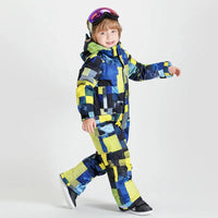 Riuiyele Toddler One Piece Snowsuits Waterproof 