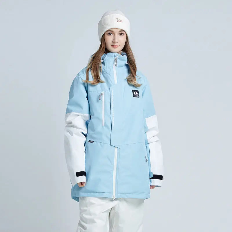 Riuiyele Waterproof Men Snowboard Anorak Insulated Jacket 