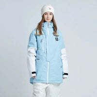 Riuiyele Waterproof Men Snowboard Anorak Insulated Jacket 