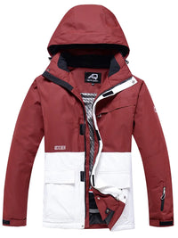 Riuiyele Women Insulated Snow Jacket Windproof 
