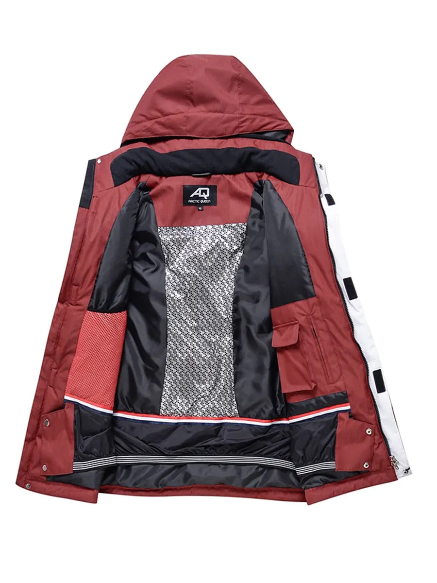 Riuiyele Women Insulated Snow Jacket Windproof 