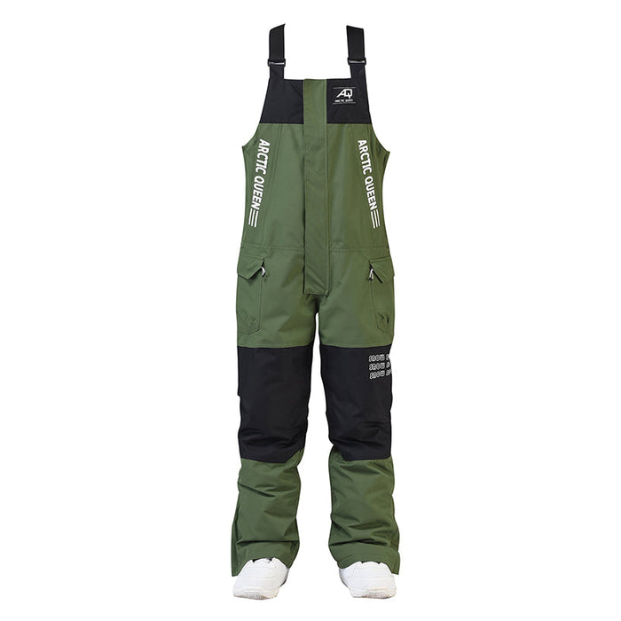 Men's Arctic Queen Snow Guardian Overalls Snow Bibs Pants 