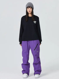 Searipe Diagonal Zipper Snow Pants - US Only 