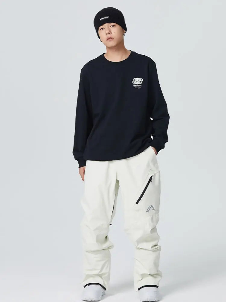 Searipe Diagonal Zipper Snow Pants - US Only 