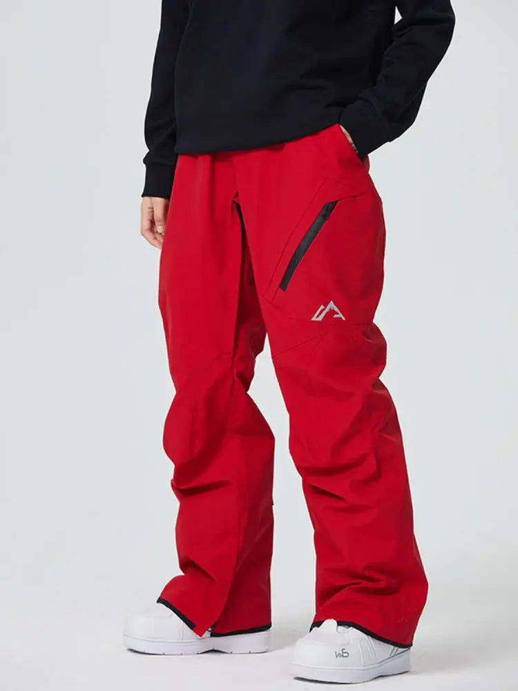Searipe Diagonal Zipper Snow Pants - US Only 