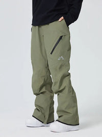 Searipe Diagonal Zipper Snow Pants - US Only 