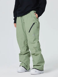 Searipe Diagonal Zipper Snow Pants - US Only 