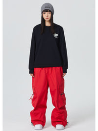 Searipe Zip Pocket Baggy Cargo Snowboard Pants - Women's 