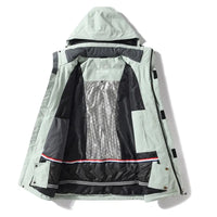 Unisex Big Cargo Pocket Snow Coat & Pants Set 