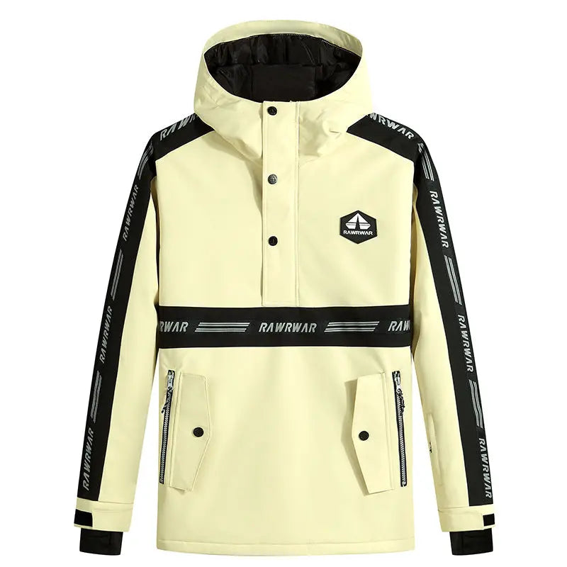 Unisex Reflective Snowboard Ski Anorak Insulated Jacket 