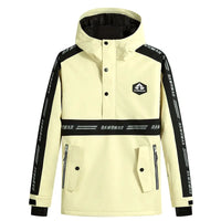 Unisex Reflective Snowboard Ski Anorak Insulated Jacket 