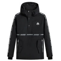 Unisex Reflective Snowboard Ski Anorak Insulated Jacket 