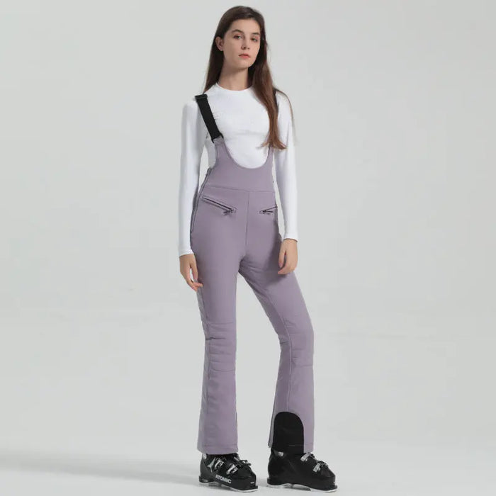 Women Ski & Snowboard Bib Pants Snow Overalls 
