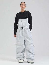 Women's Gsou Snow Mountain Chill Freestyle Baggy Snowboard Bibs 