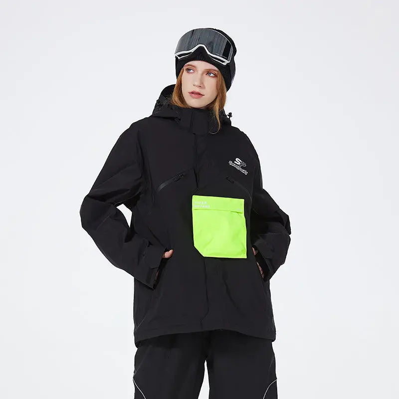 Women's SpeedPanda Unisex Alpine SnowTech Mountain Explorer Snow Jacket 