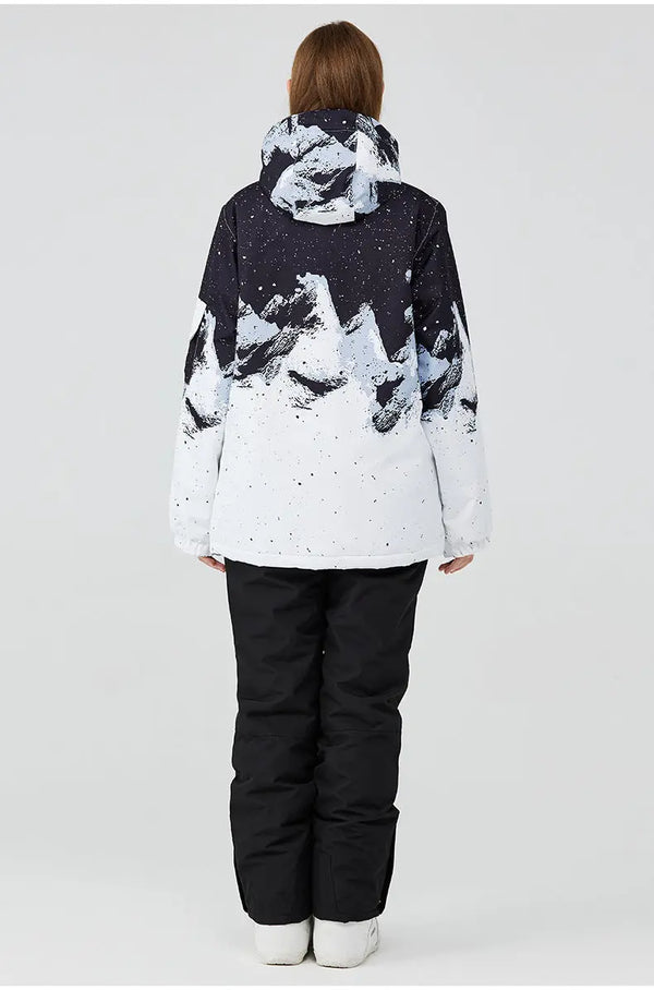 Womens Ski Onesie Waterproof Snow Jacket & Pants 