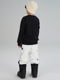 Riuiyele Boys Stripe Tape ski Jogger Pants