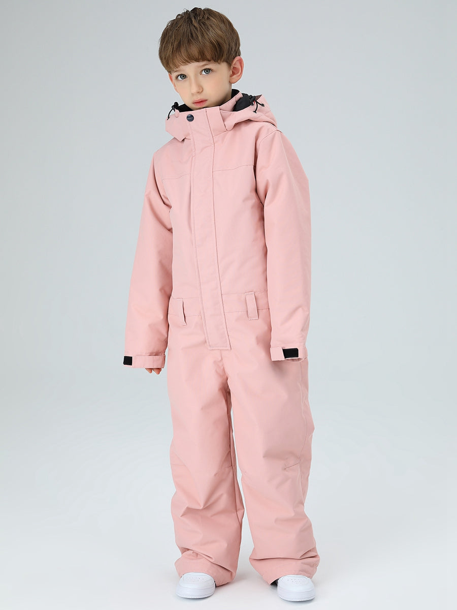 Riuiyele Boys One Piece Snowsuits Waterproof