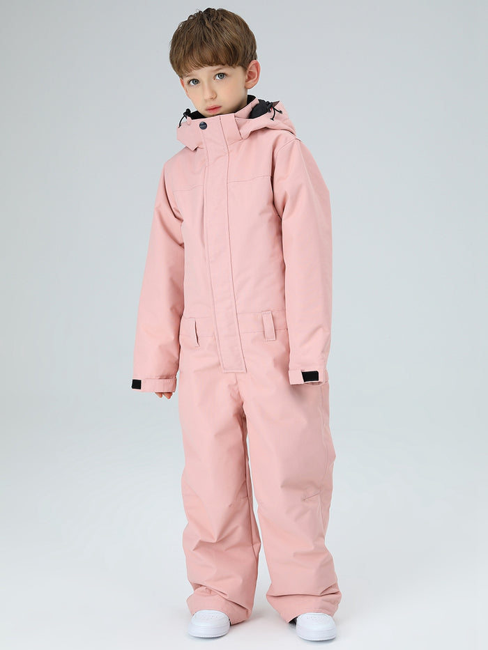 Riuiyele Boys One Piece Snowsuits Waterproof