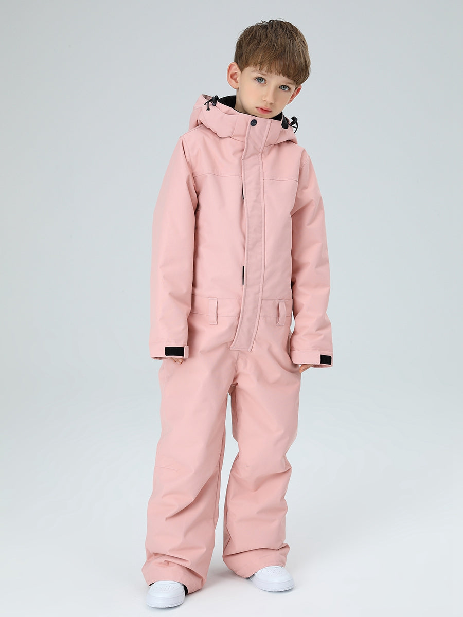 Riuiyele Boys One Piece Snowsuits Waterproof