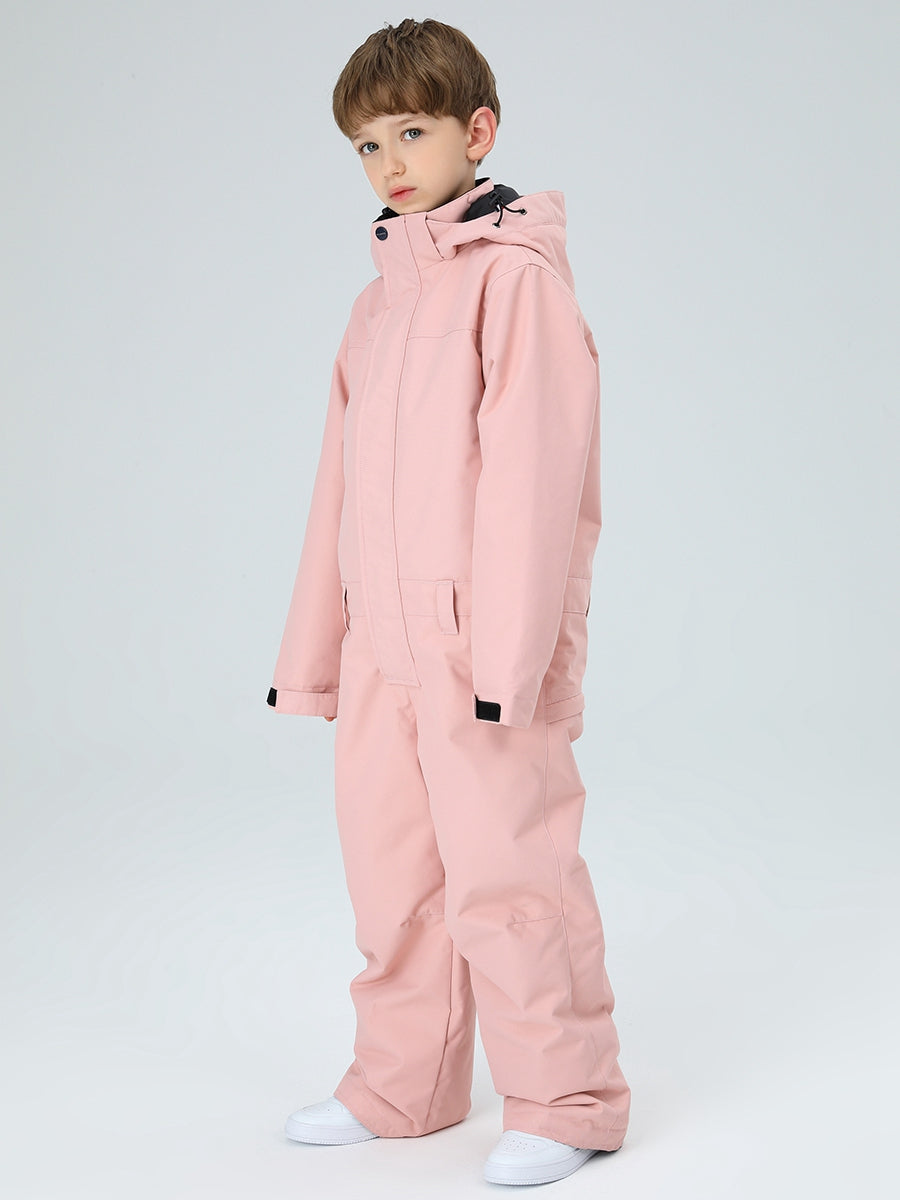 Riuiyele Boys One Piece Snowsuits Waterproof