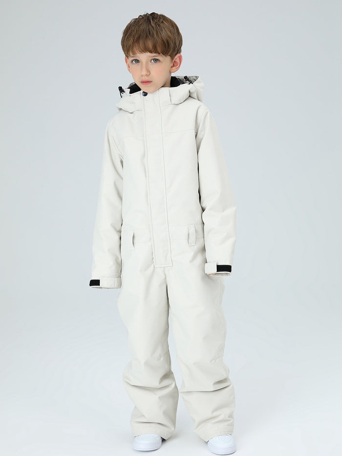 Riuiyele Boys One Piece Snowsuits Waterproof
