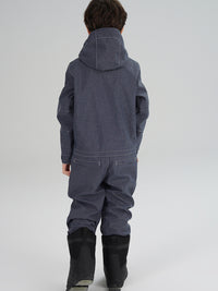Riuiyele Boys Demin One Piece Snowsuits