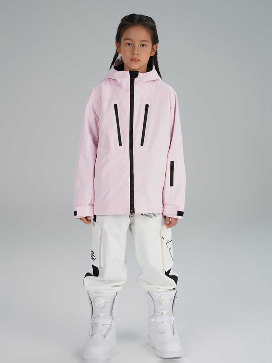 Riuiyele Girls Stripe Tape ski Jogger Pants Riuiyele