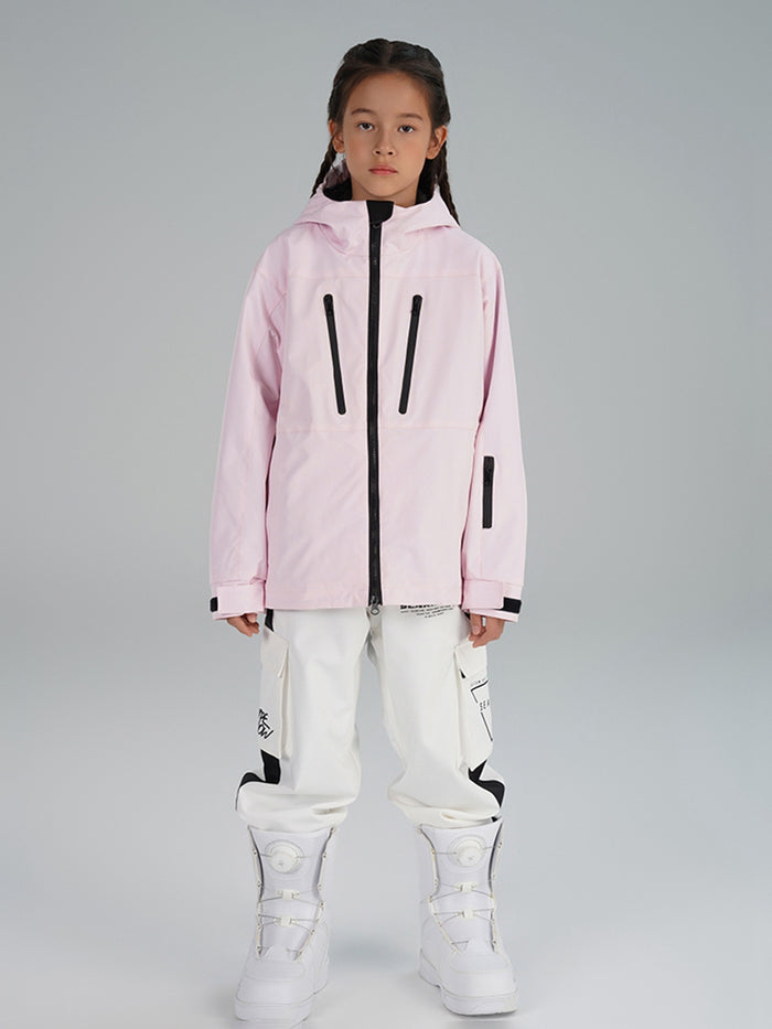 Riuiyele Girls Stripe Tape ski Jogger Pants Riuiyele