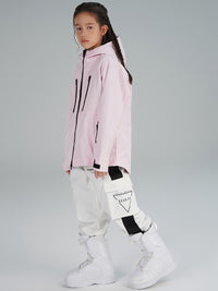 Riuiyele Girls Stripe Tape ski Jogger Pants Riuiyele