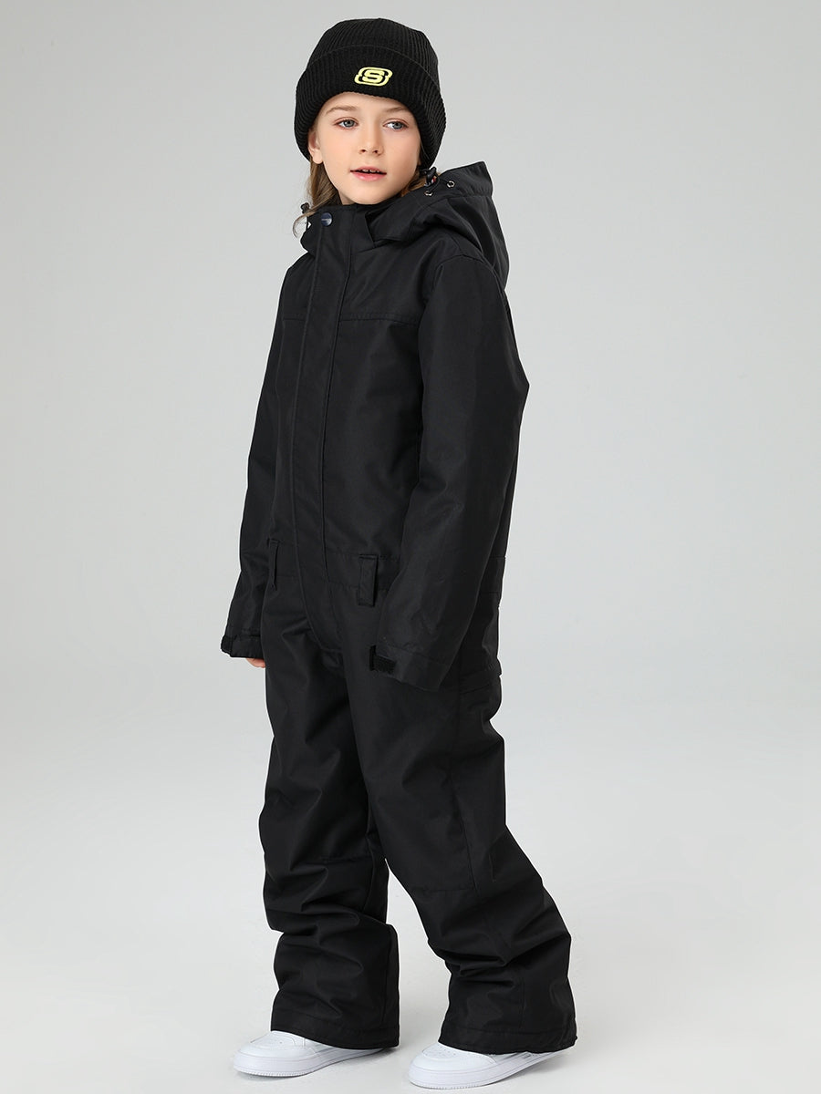 Riuiyele Girls One Piece Snowsuits Waterproof