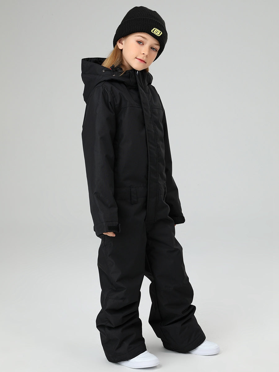 Riuiyele Girls One Piece Snowsuits Waterproof