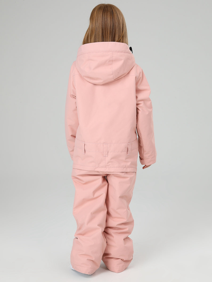 Riuiyele Girls One Piece Snowsuits Waterproof
