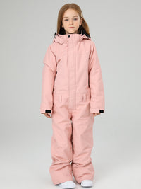 Riuiyele Girls One Piece Snowsuits Waterproof
