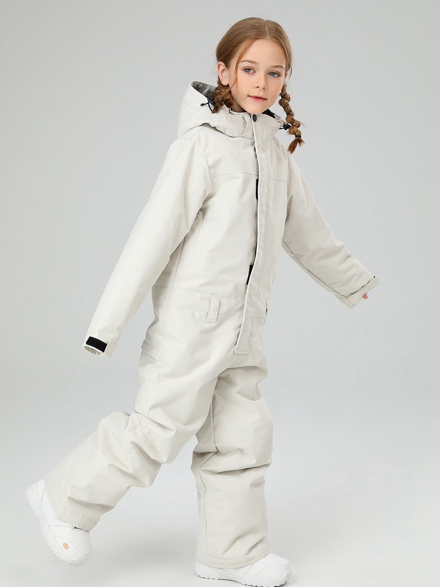 Riuiyele Girls One Piece Snowsuits WaterproofRiuiyele Girls One Piece Snowsuits Waterproof