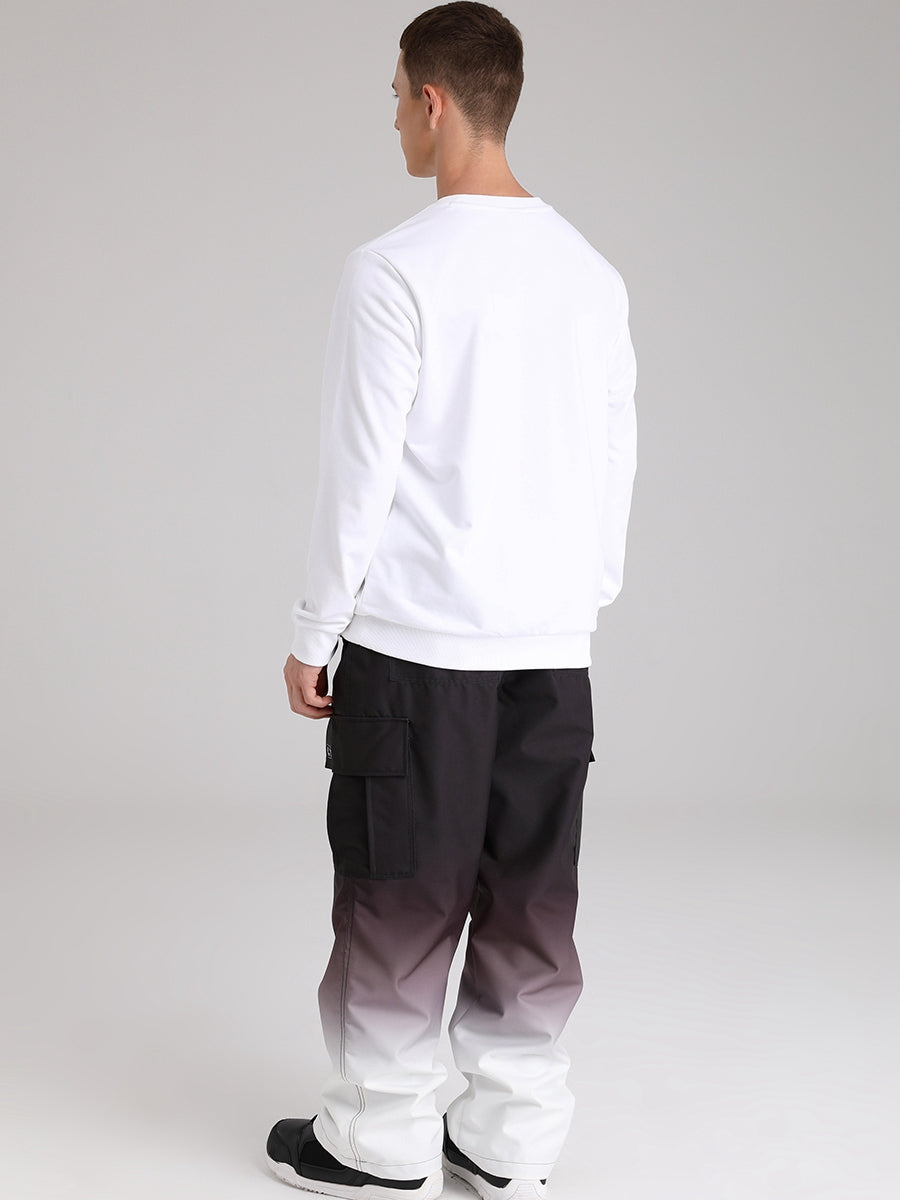 Men's Snowboard Pants Gradient Design