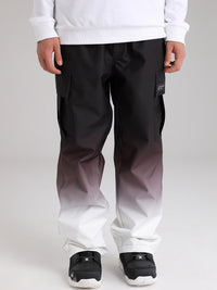 Men's Snowboard Pants Gradient Design
