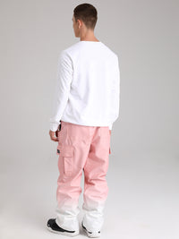 Men's Snowboard Pants Gradient Design