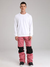 Men's Snow Pants Color Block Design