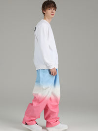 Men's Snowboard Pants Gradient Design