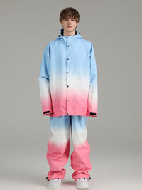 Men's Snowboard Pants Gradient Design