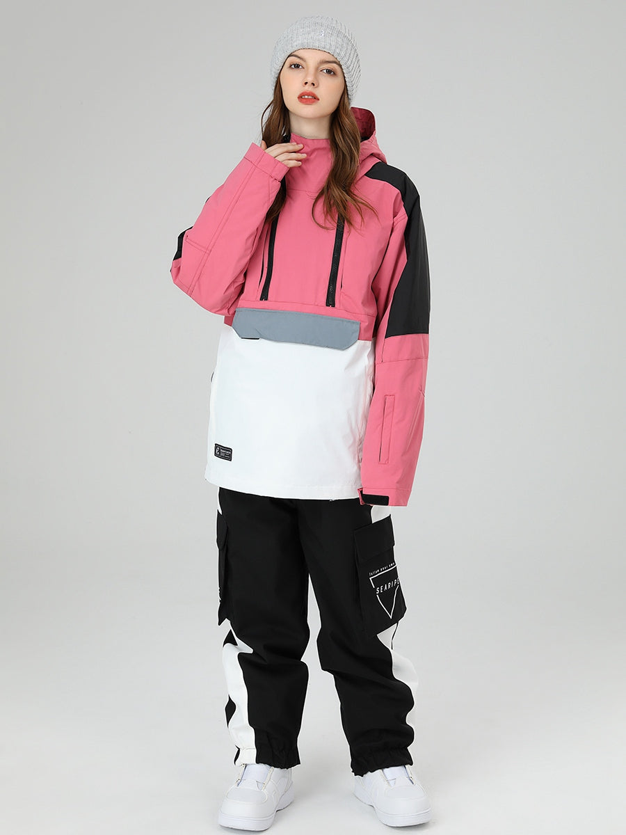 Women's Ski Hooded Anorak Jacket